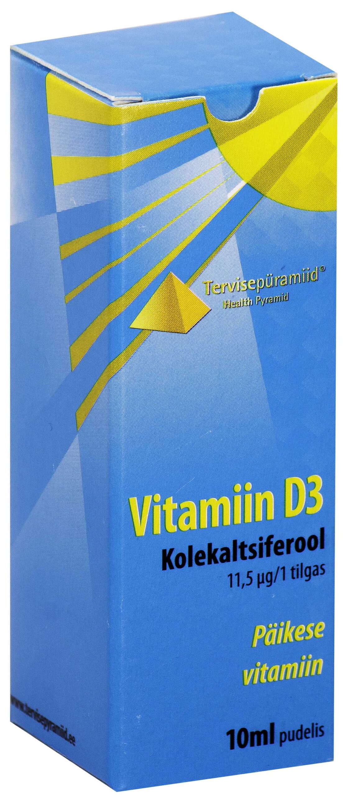 Vitamiin D3 tilgad 10ml 11,5 mcg