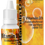 Vitamiin D3 tilgad 10ml pudel 100 mcg