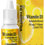 Vitamiin D3 tilgad 10ml pudel 30 mcg